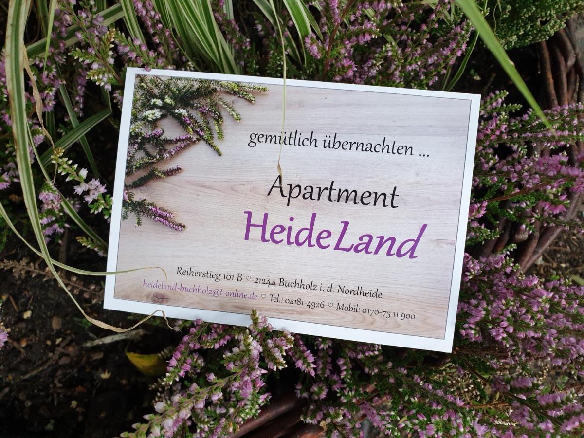 Apartment Heideland Buchholz in der Nordheide Exterior foto